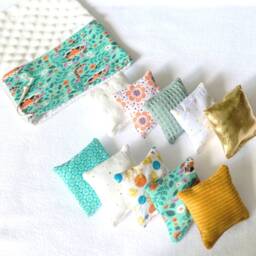 Sensory Cushions, Montessori Grip Pads, Awakening Toy, Original Textures - thumbnail 3