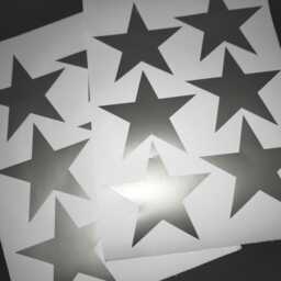 Silver Star Stickers - Silver Wall Stars, Sticker Decoration, Nursery Decor, Kids Space Magic Bedroom, Home Decor Removable Vinyl Stars - thumbnail 3