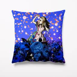 Alice in Wonderland Garden Cushion - Waterproof Outdoor Water Resistant Cushions Pillows 18 - thumbnail 1