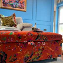 Coffee Table With Storage in Sophie Robinson Wonderland Floral