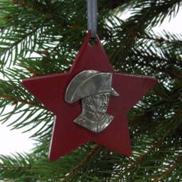 Napoleon Bonaparte Christmas Decoration - Military Ornament Historical Handmade - thumbnail 2