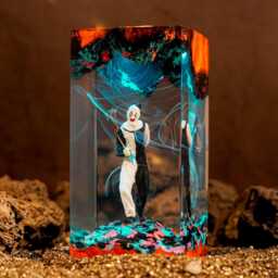 Art The Clown Resin Lamp, Halloween Decor Home, Terrifier Model, Horror Friday 13Th Series Merch - thumbnail 3