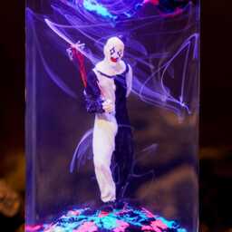 Art The Clown Resin Lamp, Halloween Decor Home, Terrifier Model, Horror Friday 13Th Series Merch - thumbnail 2