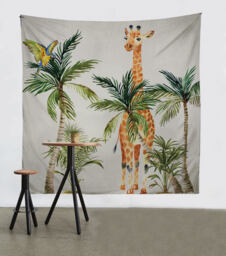 Jungle Art - Wall Tapestry Tapestry Exotic Hangings Wanderlust Bohemian Home Decor Dorm T#47