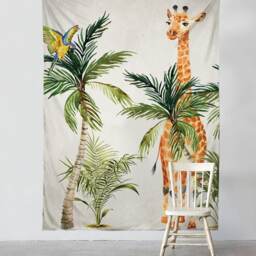 Jungle Art - Wall Tapestry Tapestry Exotic Hangings Wanderlust Bohemian Home Decor Dorm T#47 - thumbnail 2