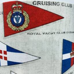Nautical Flag Lampshade Yacht Decor, Table Or Ceiling Light - thumbnail 4