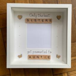 Auntie Frame, Best Sister Gift, Aunty Gift For Sister, Birthday - thumbnail 3