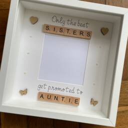 Auntie Frame, Best Sister Gift, Aunty Gift For Sister, Birthday - thumbnail 2
