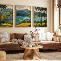 Set Of 3 Costa Rica Posters, Central America Travel Prints, Wall Art, Landscape Decor, Gift, Adventure Prints - thumbnail 2