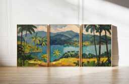Set Of 3 Costa Rica Posters, Central America Travel Prints, Wall Art, Landscape Decor, Gift, Adventure Prints - thumbnail 1