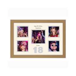 18Th Photo Frame Word Birthday Special Gift 5Sqbox-964D By Photos in A Word - thumbnail 1