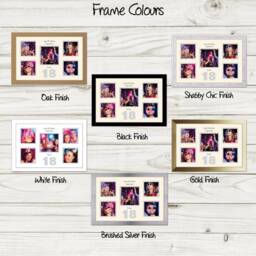 18Th Photo Frame Word Birthday Special Gift 5Sqbox-964D By Photos in A Word - thumbnail 2