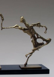 Family Dancers Bronze Modern Figurine Sculptures Art Deco Signed New Statues - thumbnail 4
