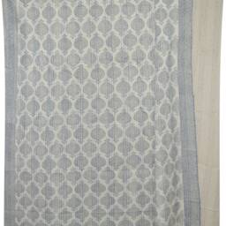 Hand Block Printed Kantha Quilt Cotton Bedspread Queen Size Coverlet Blanket Throw - thumbnail 4