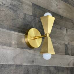 Merak Double Light Modern Mid Century Lamp - thumbnail 2
