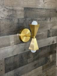 Merak Double Light Modern Mid Century Lamp