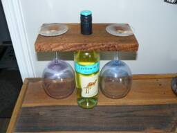 Barn Board Wine Caddy - thumbnail 1