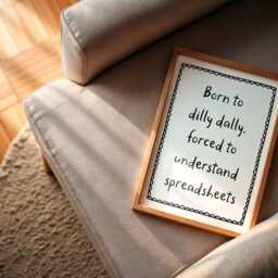 Spreadsheets Accounting Humour Print - Wall Art For Tax Accountant, Bookkeeper Gift Office Decor, Funny Finance Poster Cpa, Accounts - thumbnail 3