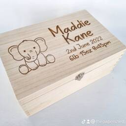 Baby Memory Keepsake Box - thumbnail 4