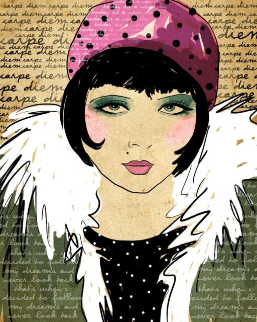 Carpe Diem/Seize The Day Original Illustration Art Print Signed 8 X 10 - image 1