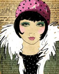 Carpe Diem/Seize The Day Original Illustration Art Print Signed 8 X 10 - thumbnail 1