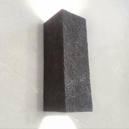 Handmade Black Ceramic Led Wall Sconce Modern Up Down Lighting - thumbnail 3
