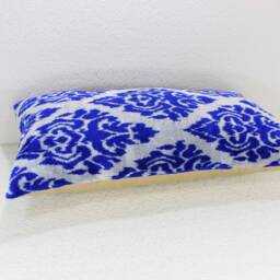 Velvet Ikat Pillow - thumbnail 3