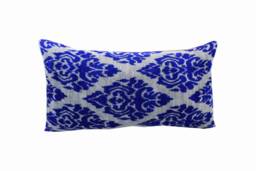 Velvet Ikat Pillow - thumbnail 1
