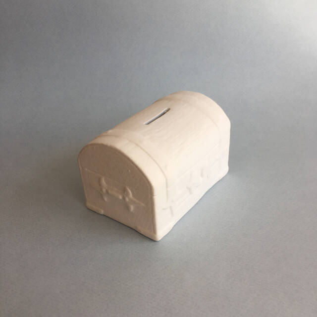 Ceramic Cashbox, Ready To Paint, Made Order, Christmas Gift, Moneybox, Bisque, Coinbank, Gift For Kids - image 1