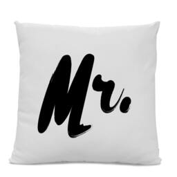 Mr. & Mrs. Pillows - Wedding Gift Pillow For Couple -Set Of 2 Married Couple Gift Bride Groom - thumbnail 2