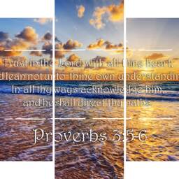 Proverbs 35-6 #28 Kjv Biblical Wall Art, Bible Quote Verse Prints, Christian Art Gifts, Religious Prints - thumbnail 3