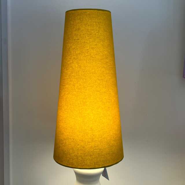 50cm Extra Tall Conical Lampshade - Handmade Fabric Floor Lamp Shade Made in Britain - image 1