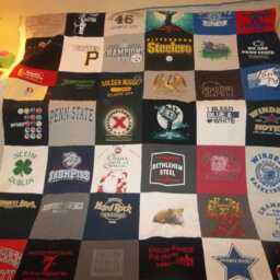 Made To Order Shirt Quilt, Flannel Memory Blanket - thumbnail 4
