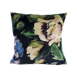 Designers Guild - Bloomsbury Rose Indigo Sumptuous Velvet Cushion Cover Home Decor Throw Pillow - thumbnail 2