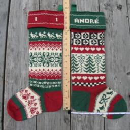 Personalized Christmas Stocking With A Train - thumbnail 4