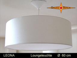 Hanging Lamp Cream Leona ??60 cm Pendant With Diffuser & Canopy - thumbnail 2