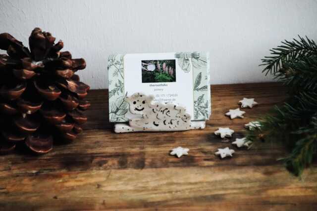 Card Holder For Business Cards, Postcards Or Letters - image 1