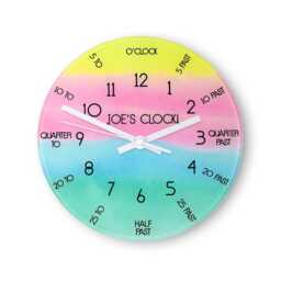 I Can Tell The Time Personalised Wall Clock - thumbnail 4