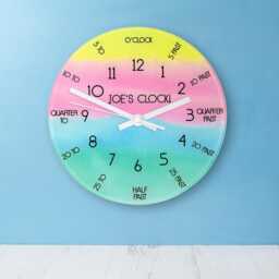 I Can Tell The Time Personalised Wall Clock - thumbnail 3