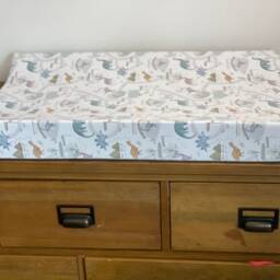 Dinosaur Wedge Baby Changing Mat, Anti-Roll Changing Mat, Dinosaur Anti Roll Baby Wedge Changing - thumbnail 4