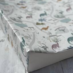 Dinosaur Wedge Baby Changing Mat, Anti-Roll Changing Mat, Dinosaur Anti Roll Baby Wedge Changing - thumbnail 3