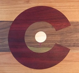 Colorado Golf Wall Hanging - thumbnail 1