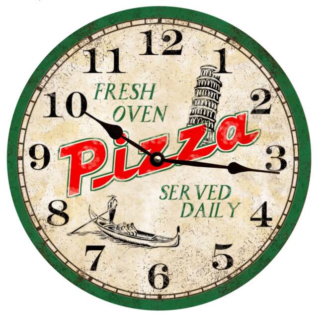 Pizza Clock - Shop Clock - image 1