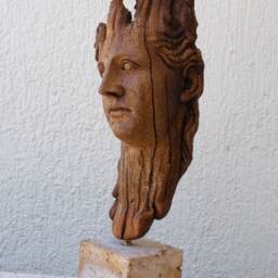 Artemis New Ceramic Figurine Sculpture Statue Greek Art Decor Signed Original Handmade - thumbnail 2