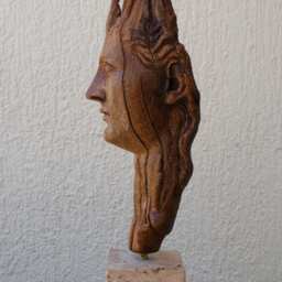Artemis New Ceramic Figurine Sculpture Statue Greek Art Decor Signed Original Handmade - thumbnail 3