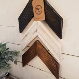 Rustic Chevron/Arrow Wall Decor Handmade, Solid Cedar & Paint/stain Compliments Modern, Farmhouse, Industrial, Or Shabby Decor - thumbnail 4