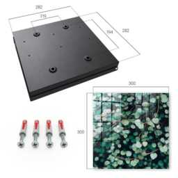 Green Leaves Key Cabinet For Home, Box Wall, Photographic Flowers & Plants, Nature Lovers - thumbnail 4