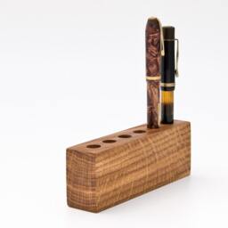 Wood Pen Holder Fountain Desk Organizer Lord James - thumbnail 2
