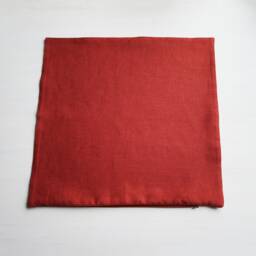 16x16 Burnt Orange Linen Pillow Case Rusty Throw Covers 20x20, Outdoor Sofa Cushion Or Bed 18x18 22x22 26x26 - thumbnail 2