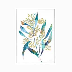 Yellow Wattle Botanical Print, Australian Native Flower Painting, Wall Print Decor, Floral Poster, Living Room Art, Bedroom Art - thumbnail 3